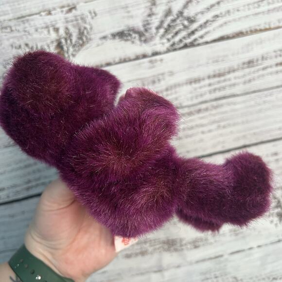 Russ Bear Purple Heart Hugger Berries NEW 8" Pink Heart Purple Teddy Bear - Picture 5 of 13